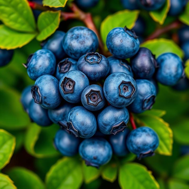 Fresh blueberries from Iron Gate Berry Farm