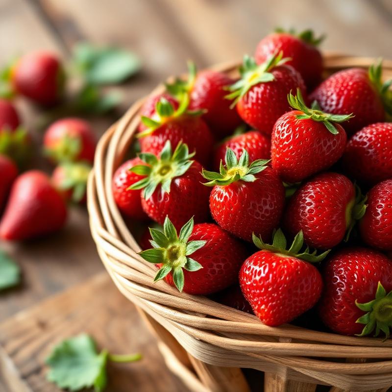 Fresh strawberries from Iron Gate Berry Farm
